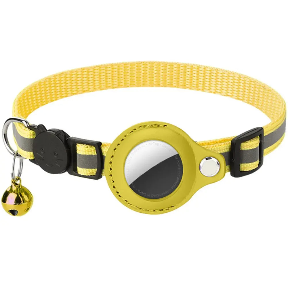 Apple AirTag Reflective Cat Collar – Keep Your Cat Safe & Trackable