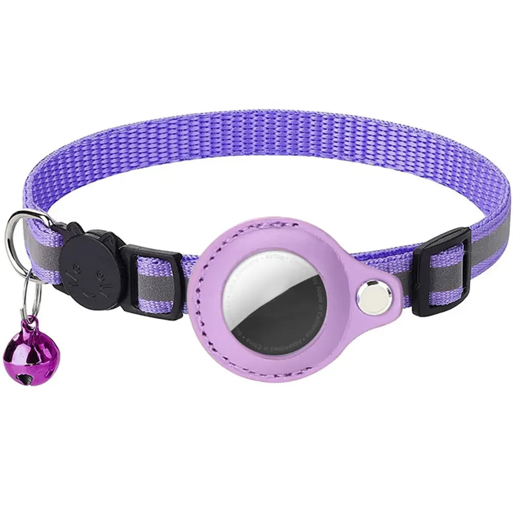 Apple AirTag Reflective Cat Collar – Keep Your Cat Safe & Trackable