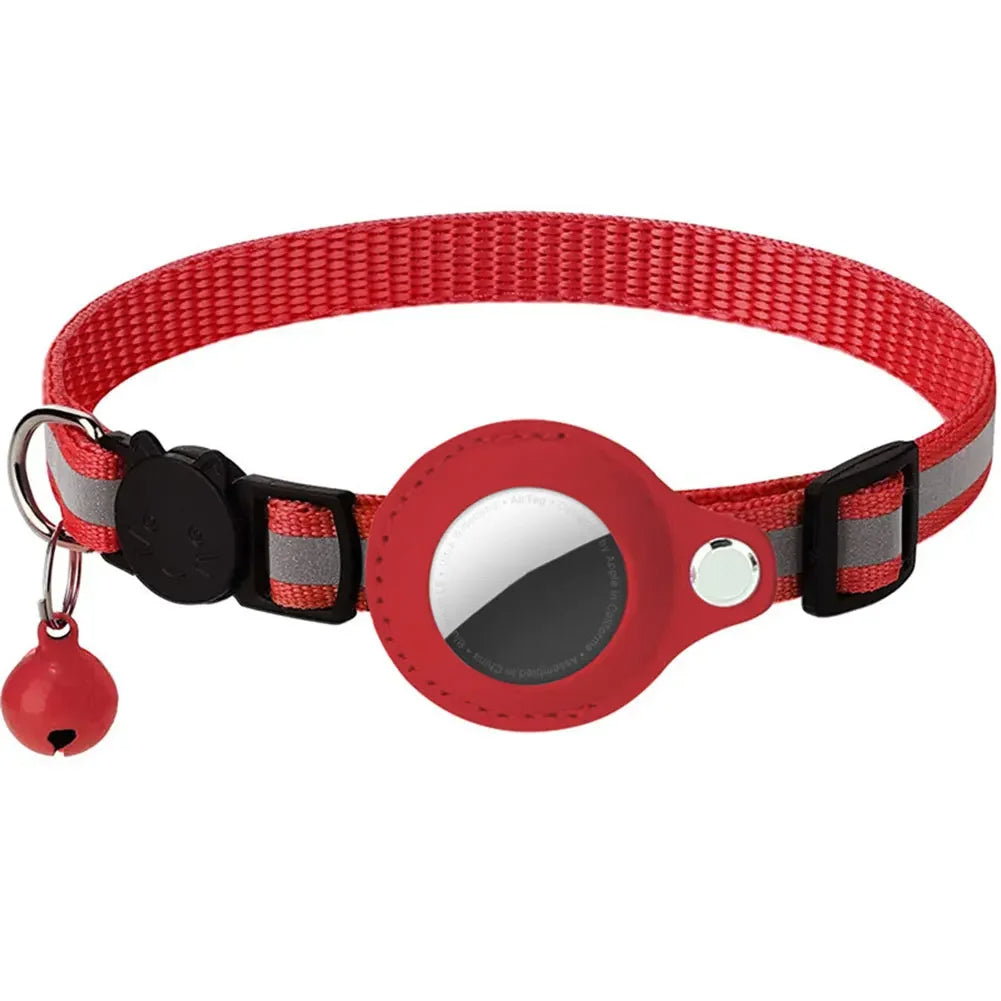 Apple AirTag Reflective Cat Collar – Keep Your Cat Safe & Trackable