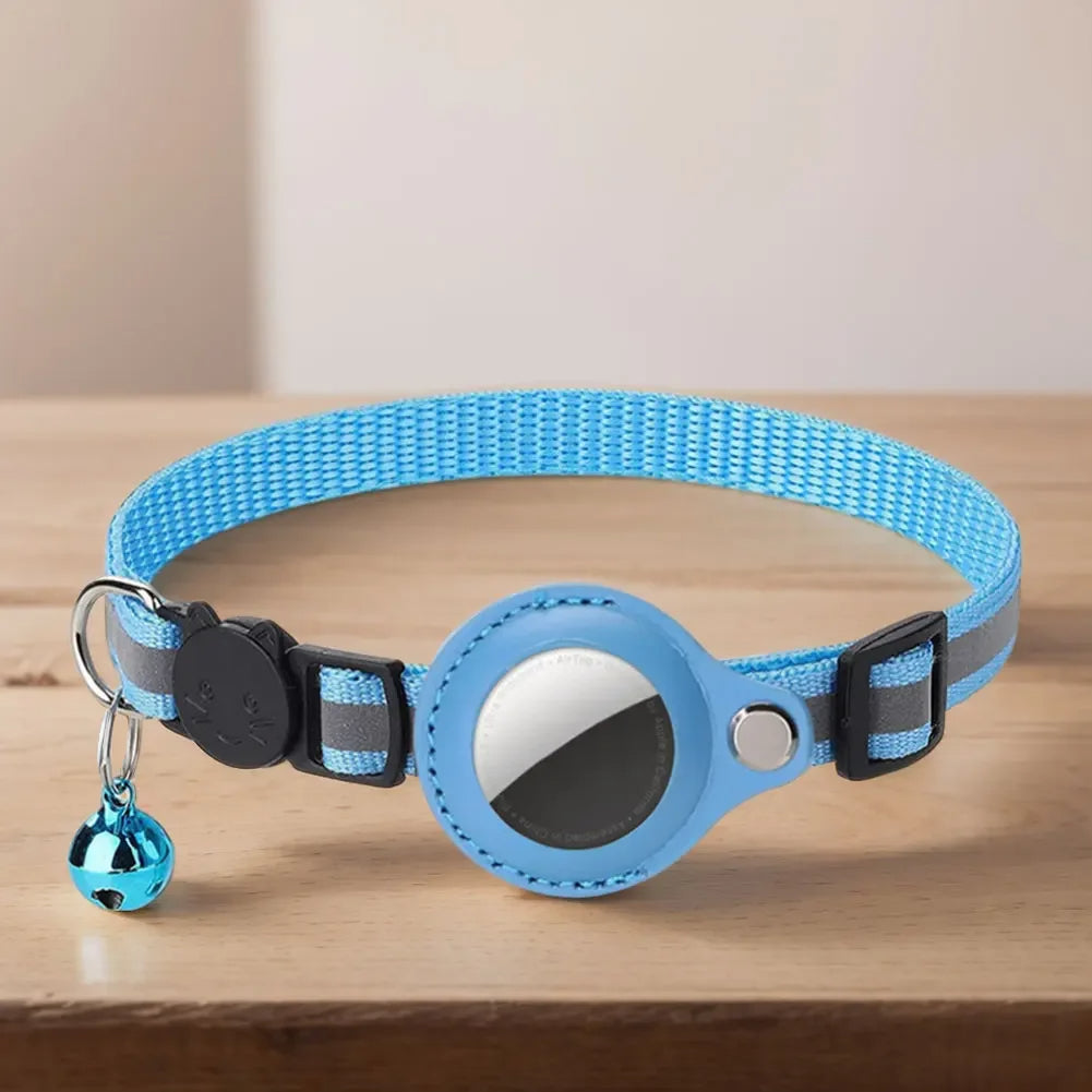 Apple AirTag Reflective Cat Collar – Keep Your Cat Safe & Trackable