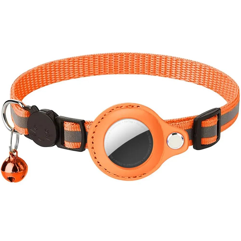Apple AirTag Reflective Cat Collar – Keep Your Cat Safe & Trackable